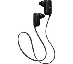 JVC Gumy Wireless Bluetooth Headphones - Black